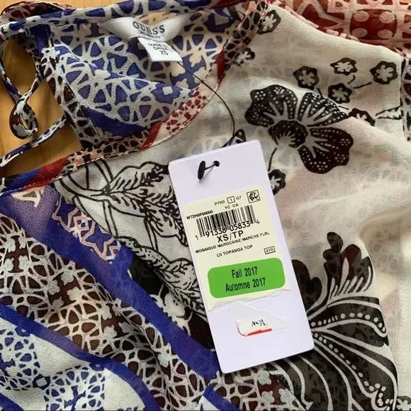 New Printed Guess Top - Picture 5 of 5